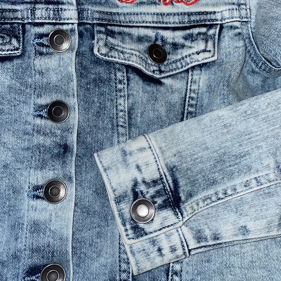 Barbie Jean denim jacket with Girl Revolution - Picture 7 of 9